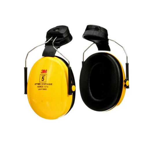 3M Peltor Optime I H510P3GS/E Helmet Attach Class 5 Earmuff