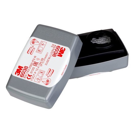 PAIR 3M PARTICULATE FILTERS P2/P3