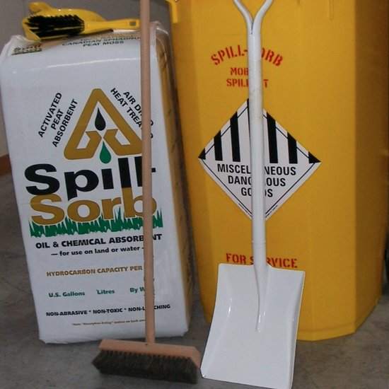 240 ltr MOBILE BIN KIT (SHOVEL, BROOM, BRUSH & PAN)