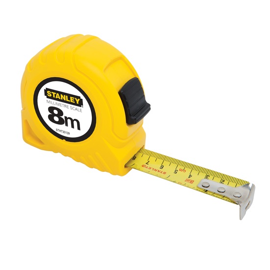 8mtrx25mmW YELLOW TAPE MEASURE