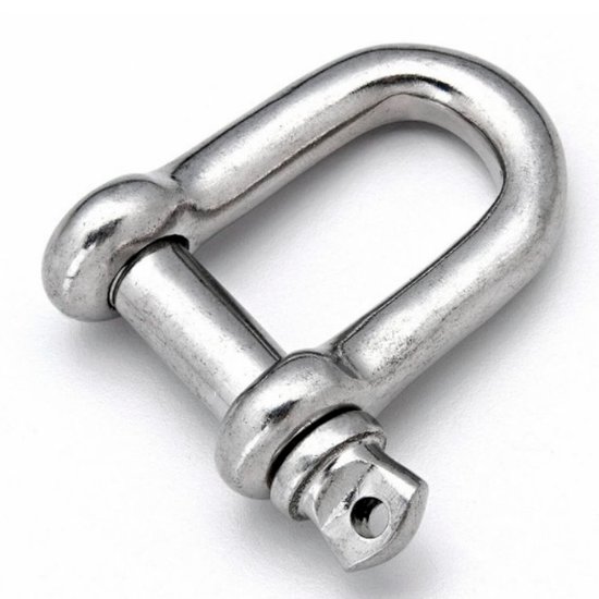 ea-06mm-1/4” S/STEEL 316 D-SHACKLE