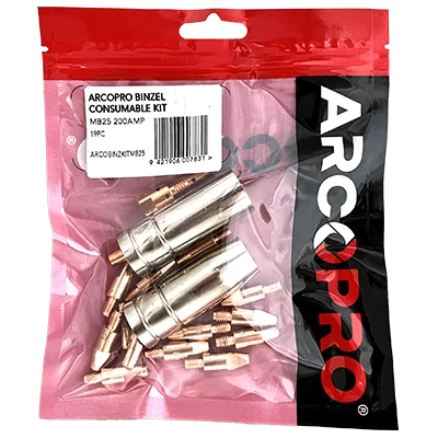 ARCOPRO BINZEL CONSUMABLE KIT MB25 200AMP 19PC 