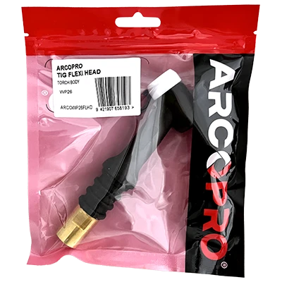 ARCOPRO TIG FLEXI HEAD TORCH BODY WP26 