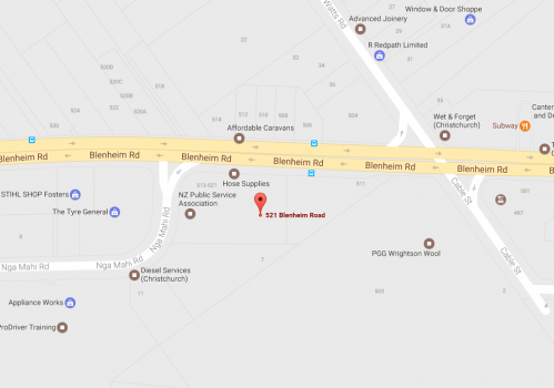 Distribution Centre: South Island